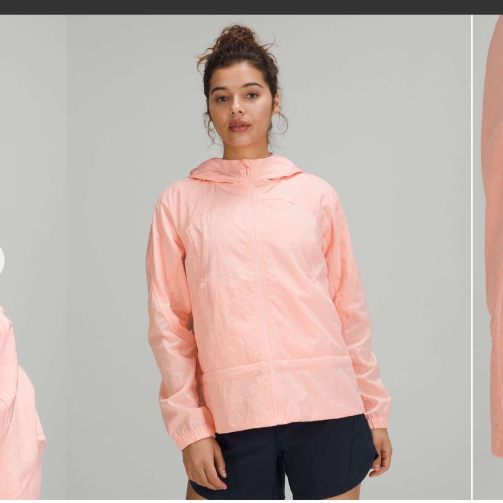 Lululemon Ready to Go Jacket-Dew Pink-Size 8